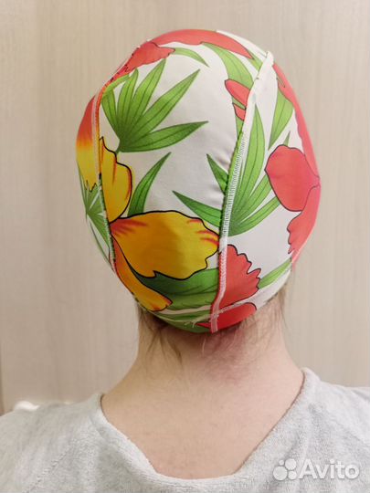 Шапочка для плавания тканевая