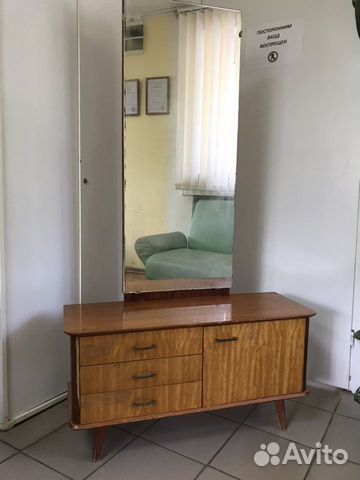 Трюмо и тумбы из СССР. «боряна» Болгария. 60е года