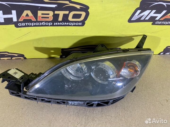 Фара Галоген левая Mazda 3 BK
