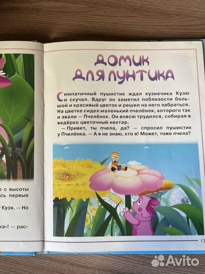 Книги и книга-пазл про Лунтика