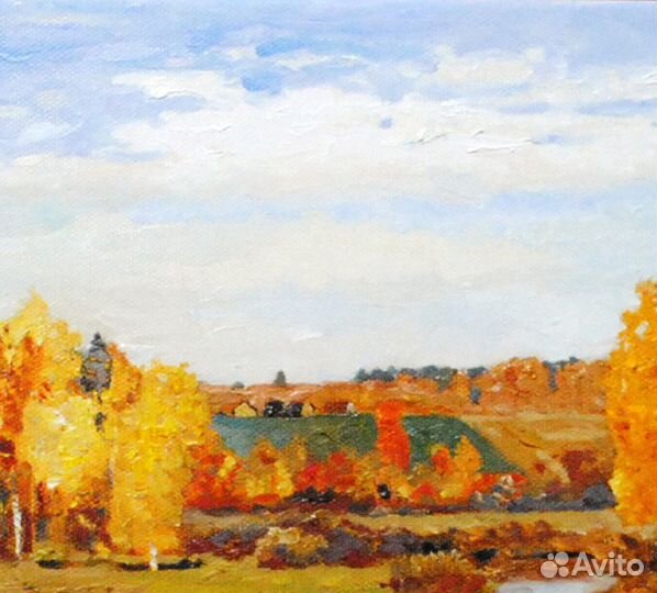 Картина маслом - репродукция Левитан