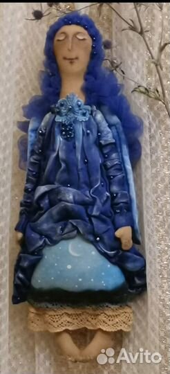 Интерьерная кукла ручной работы