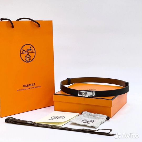 Ремень кожаный Hermes