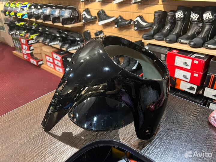 Обтекатель фары черный для мото