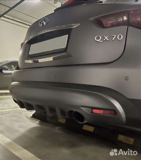 Тюнинг диффузор для infiniti QX70 FX37