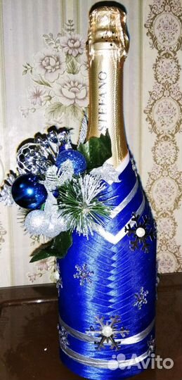 Оригинальная бутылка для подарка