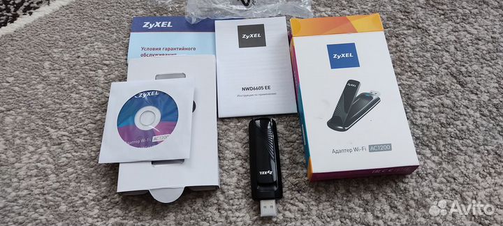 Wi-Fi адаптер zyxel NWD6605