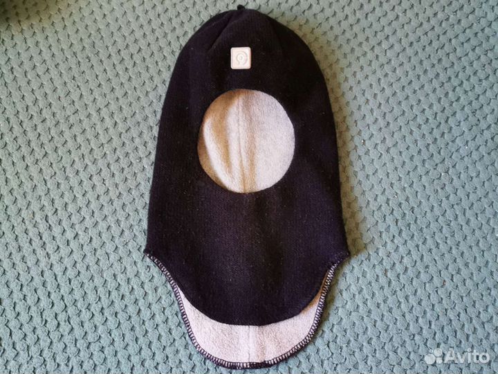 Темно-синяя зимняя шапка шлем Crockid 46 48