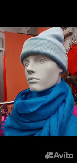 Шапки и береты шерсть