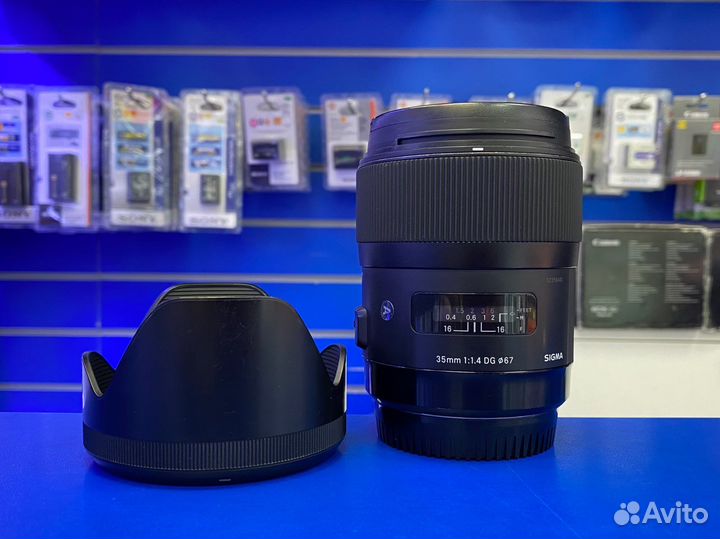 Sigma AF 35mm f/1.4 ART Canon EF (гарантия) id6482