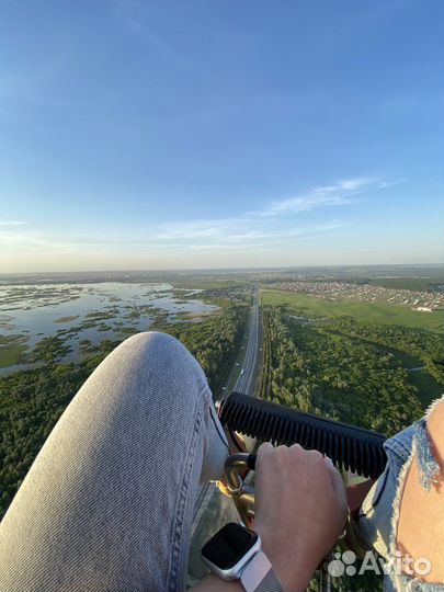 Полет на параплане, мотопараплане в Барнауле