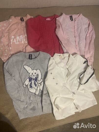 Вещи пакетом на девочку