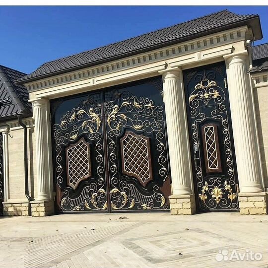 Кованые ворота