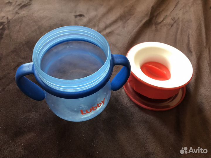 Поильник непроливайка Lubby