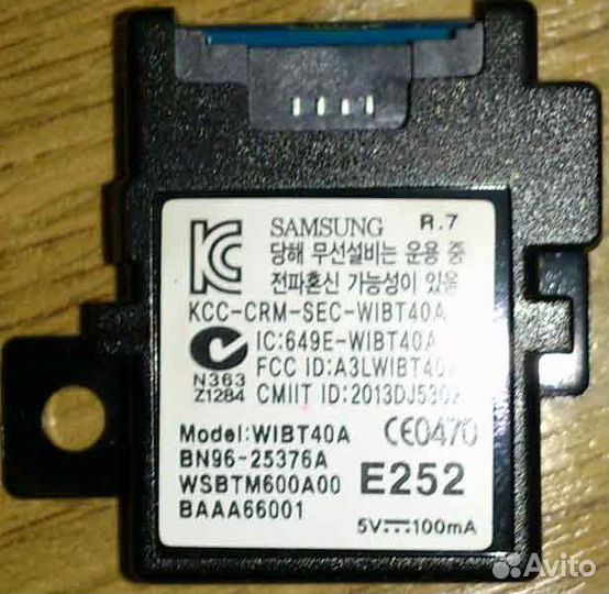 Bluetooth Module ue40f6100ak wibt40A BN96-25376A