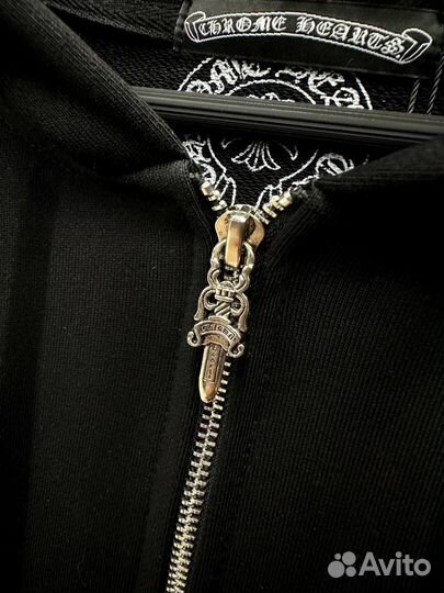 Зип худи chrome hearts