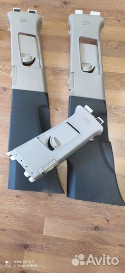 Обшивка стойки, накладка салонная Audi Q7 4l 05-15