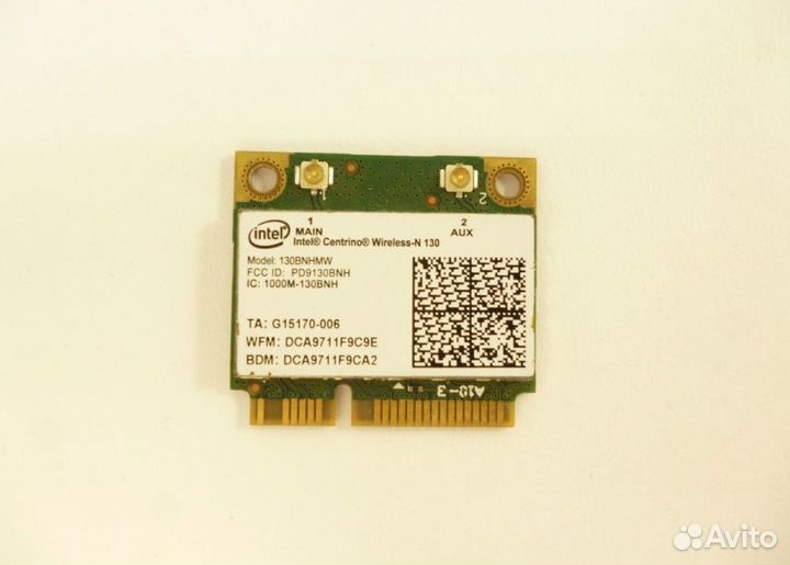 Wi-Fi модуль Intel 130bnhmw