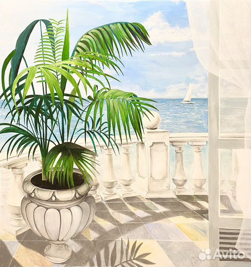 Картина в интерьер. Гипсокартон