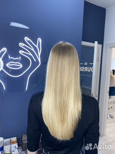 Кератин, ботокс, холодный уход, полировка, пилинг