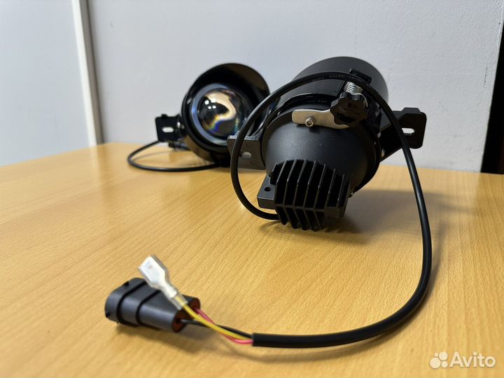 Фара фары противотуманки птф ниссан светодиодные