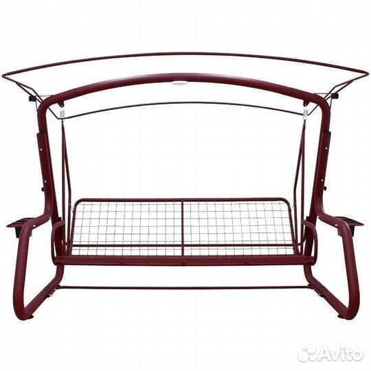 Садовые качели эдем люкс, бордо