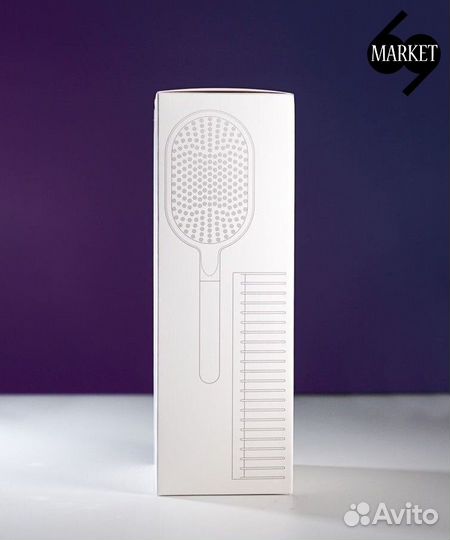 Расческа Dyson 2 в 1 синяя
