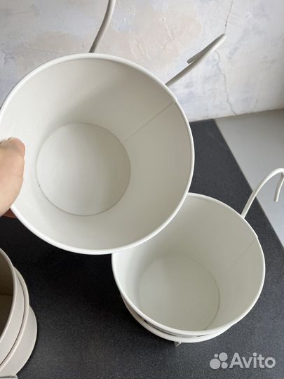 Металлическое кашпо для балкона H&M Home