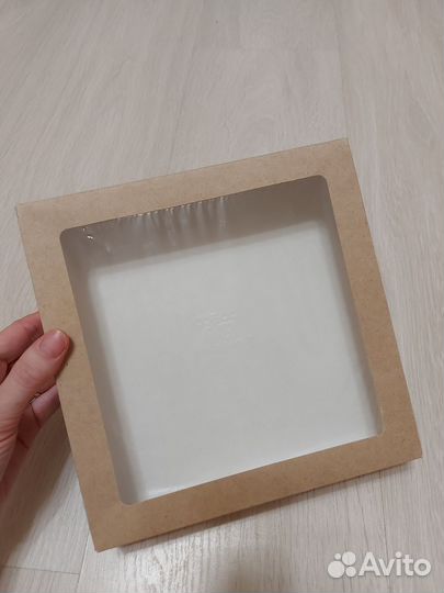 Крафт коробка, подарочная коробка