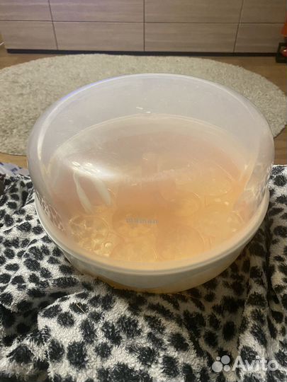 Стелиризатор для детский бутылочек свч печи maman