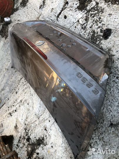 Бампера, крышка багажника w211 рест