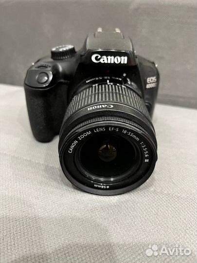 Зеркальный фотоаппарат canon eos 4000d