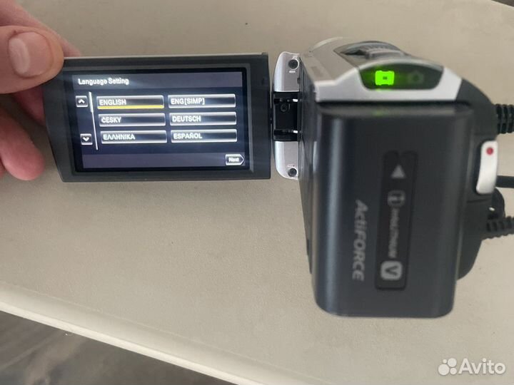 Видеокамера sony cx130e