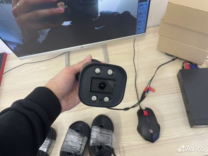 Комплект видеонаблюдения 5мп