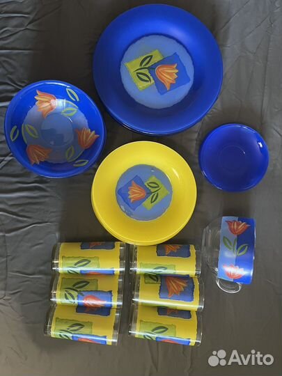 Набор посуды luminarc б/у