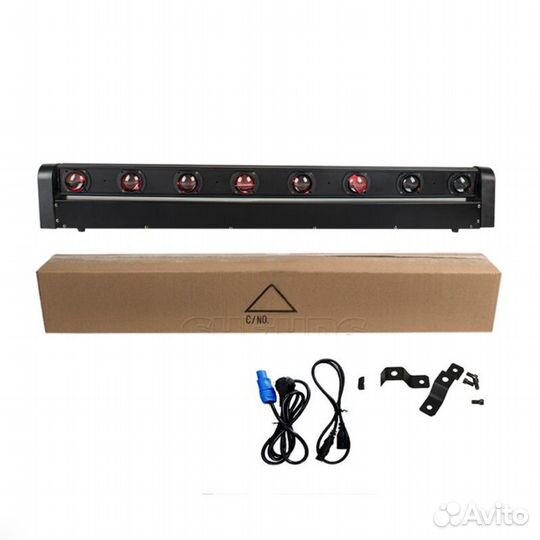 LED Beam BAR 8*12 rgbw Светомузыка Цветомузыка