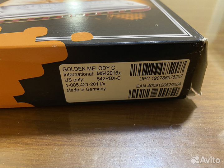 Коробка от губной гармошки Hohner, без гармошки