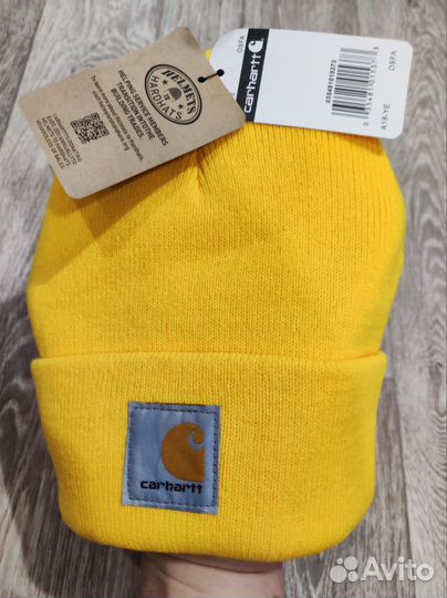 Шапка Carhartt Жёлтая