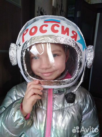 Шлем космонавта, поделка ко дню космонавтики купить в Самаре | Хобби и ...