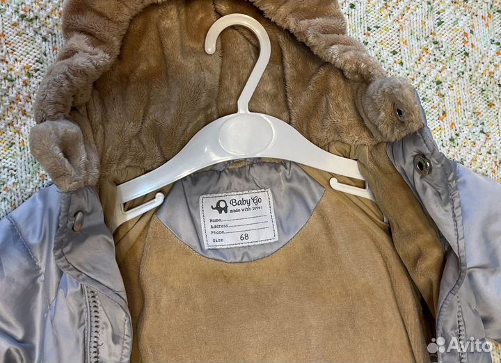 Зимний комбинезон 68