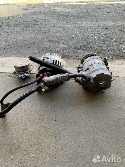 Генератор и компрессор кондиционера BMW X5 diesel