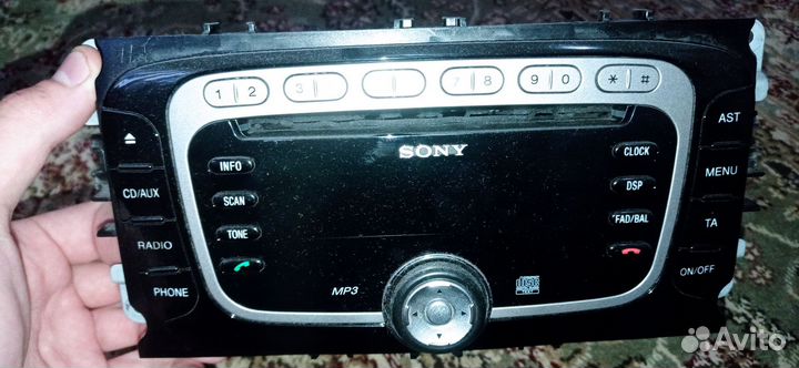 Магнитола ford s-max рест