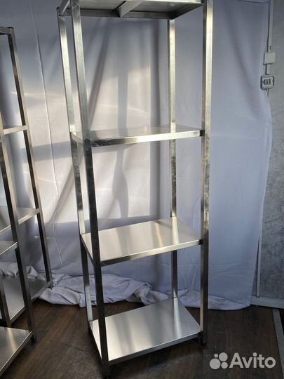 Стеллаж из нержавейки 60х40