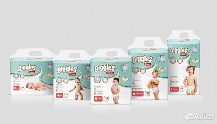 Подгузники, трусики, памперсы