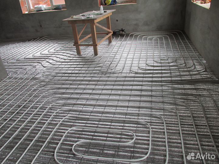 Монтаж отопления, сантехнические услуги