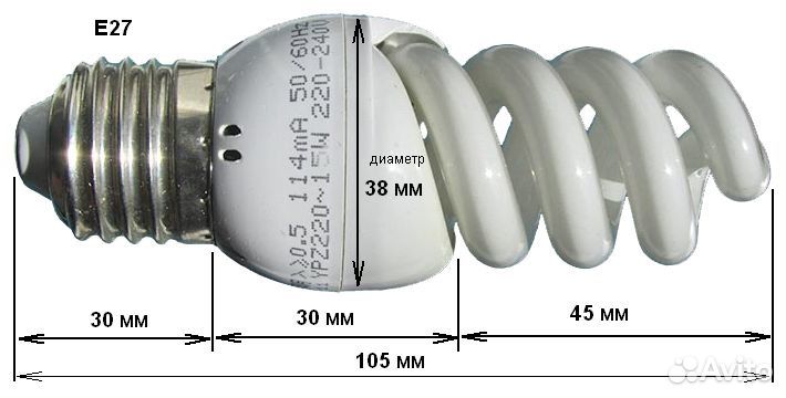 Энергосберегающие миниатюрные лампы