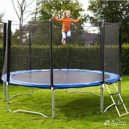 Батут с сеткой 366 см. Новые. Бесплатная доставка