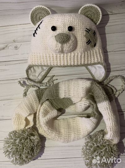 Комплект Мишка на осень-весну 44-48см