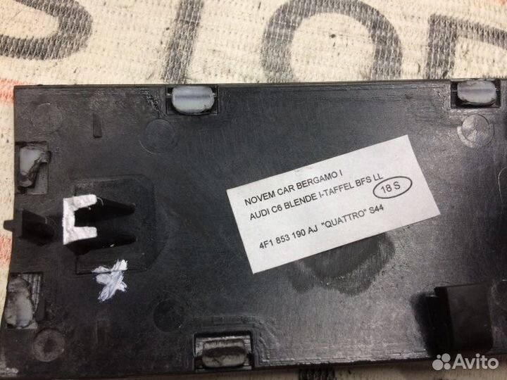 Накладка декоративная Audi A6 C6/4F AUK 2008