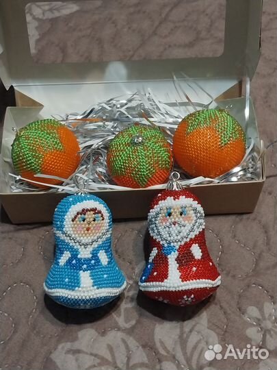 Новогодние игрушки ручной работы